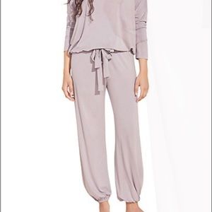 NWT Eberjey Gisele Slouchy Set Purple Small